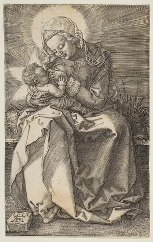 The Virgin Nursing the Child by Albrecht Dürer, print, 1519