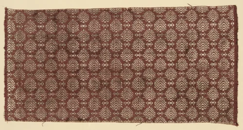 Fragment by Italy, textile, 1650-1700
