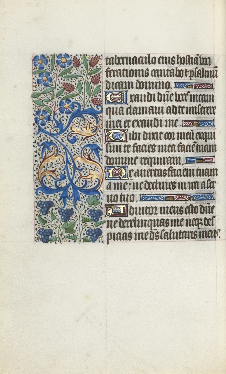 Book of Hours (Use of Rouen): fol. 121v by Master of the Geneva Latini, book, 1465-1475