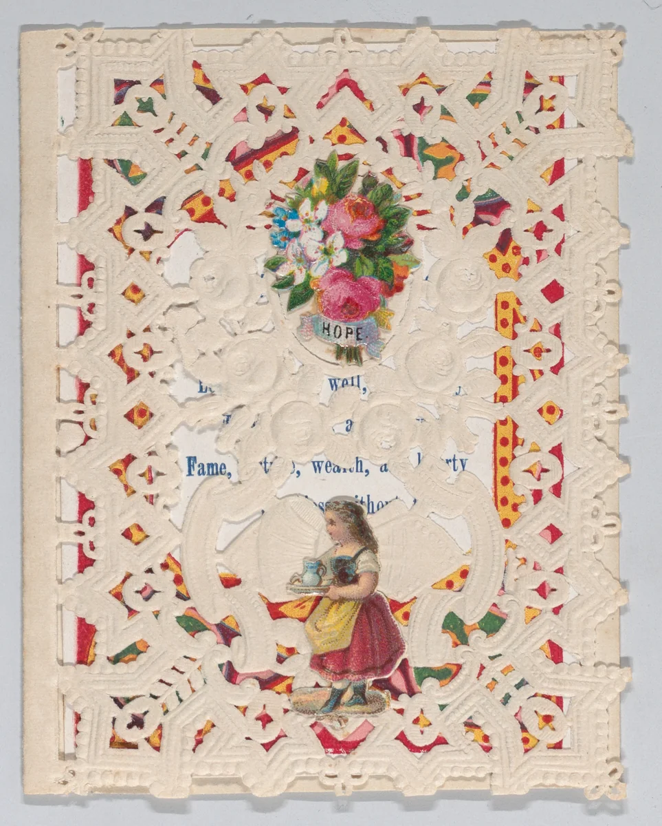 Valentine by anonymous, other, 1880