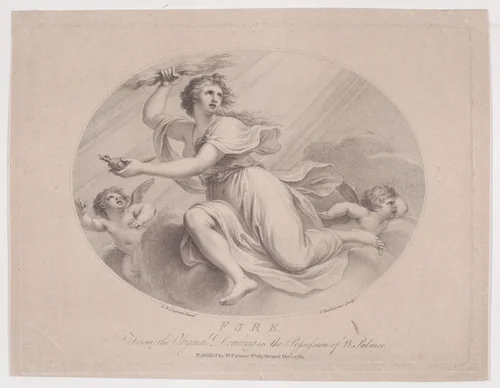 Fire by Francesco Bartolozzi, print, 1784