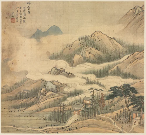 Guiyun Shrine by Song Xu, painting, 1583-1593