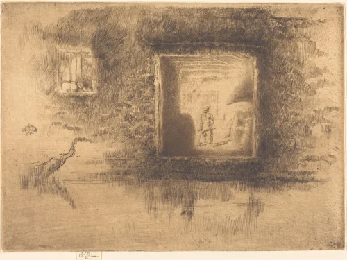 Nocturne: Furnace by James McNeill Whistler, print, 1880