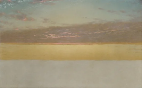 Sunset Sky by John Frederick Kensett, artwork, 1872