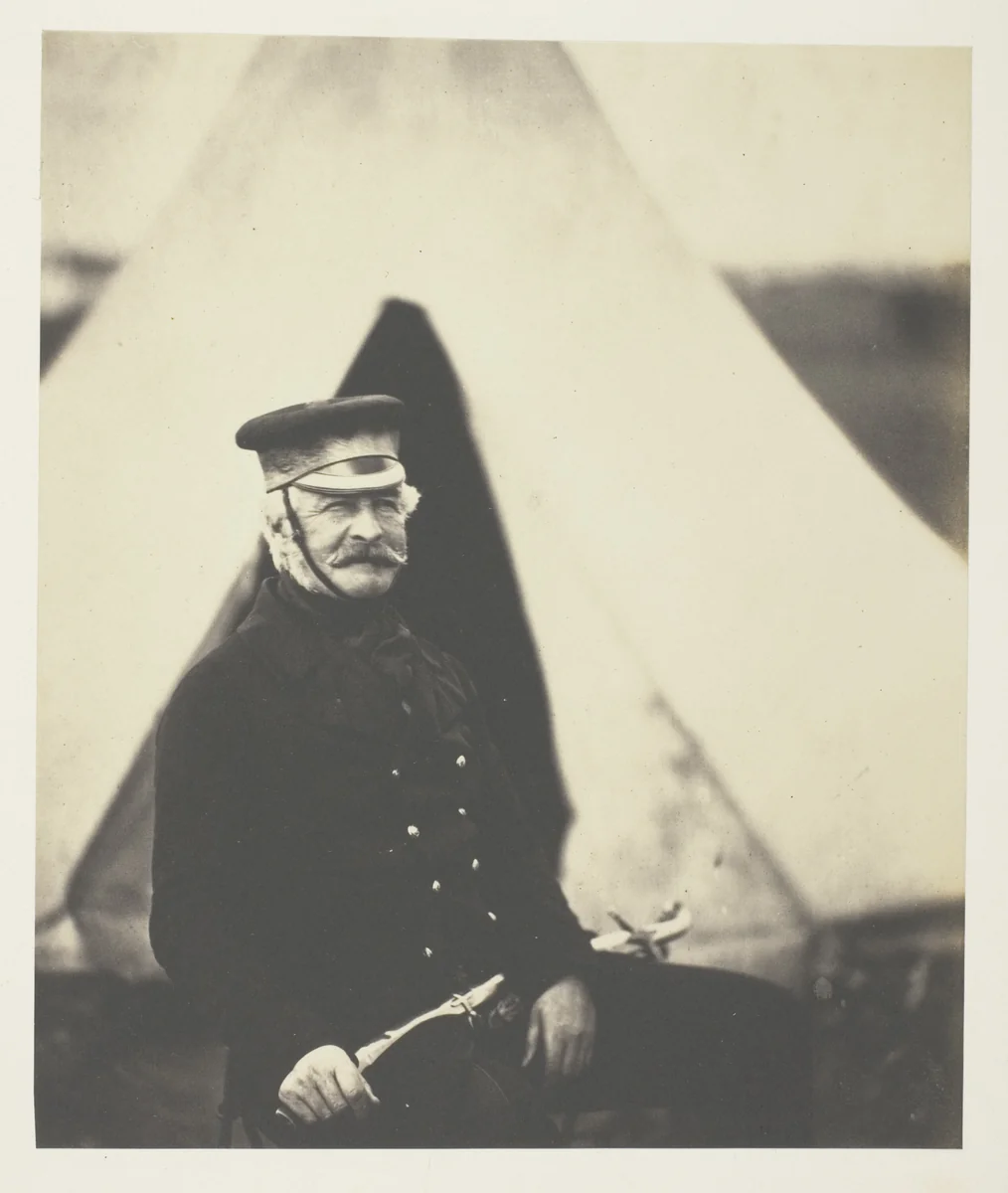 Lieutenant General Sir Richard England, K.C.B. by Roger Fenton, photograph, 1855