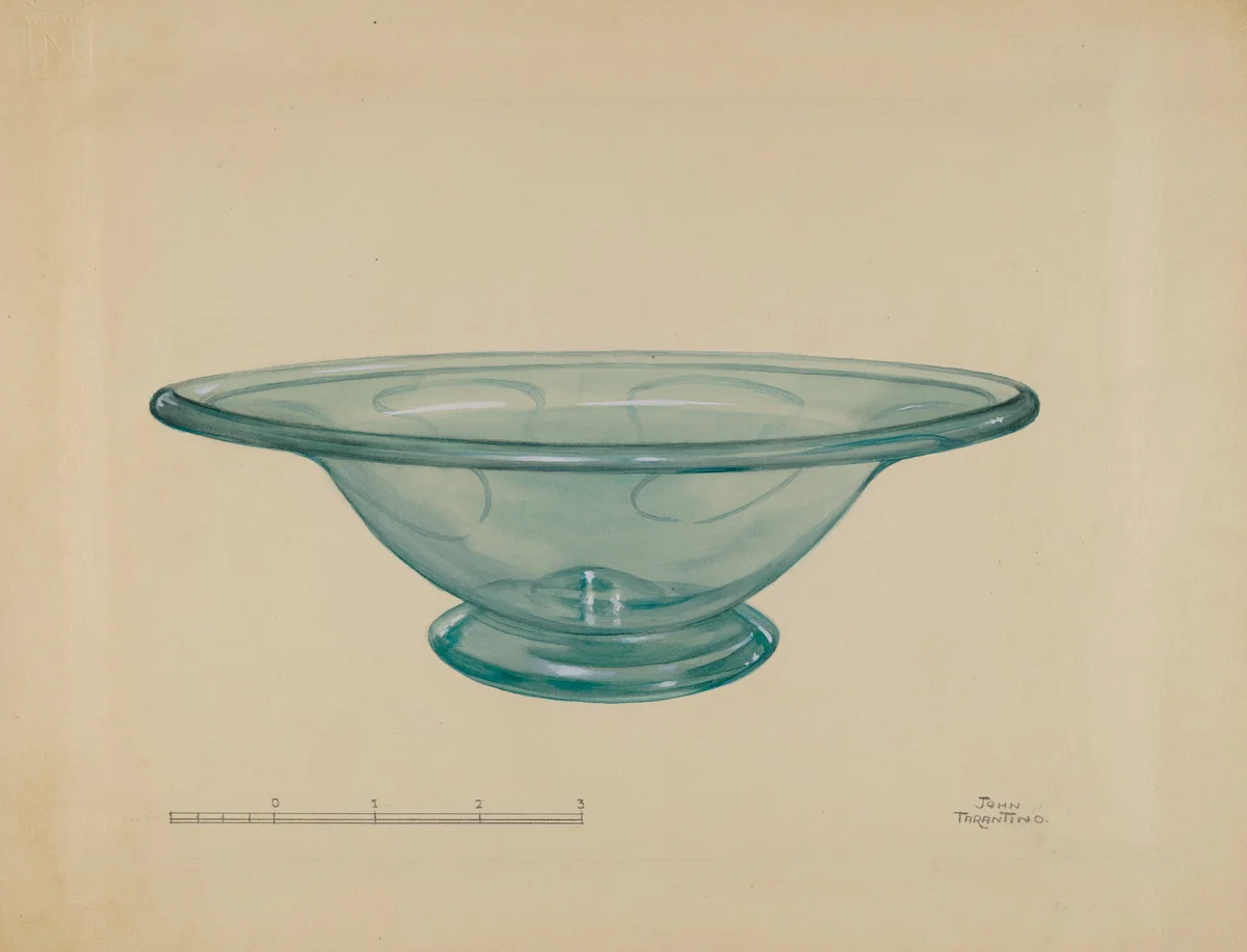 Compote by John Tarantino, index of american design, 1936