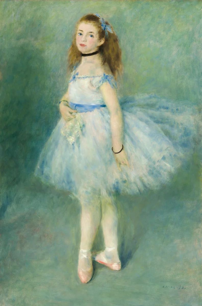 The Dancer by Auguste Renoir, painting, 1874