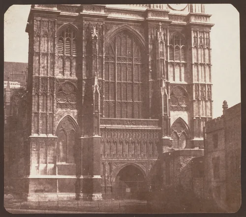 Westminster Abbey by Nicholas Henneman, photograph, 1800-1899
