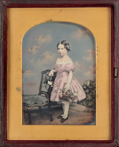 Portrait of a Girl by William Edward Kilburn, photograph, 1847-1857