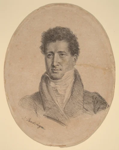 Self-Portrait by John Vanderlyn, print, 1803-1804