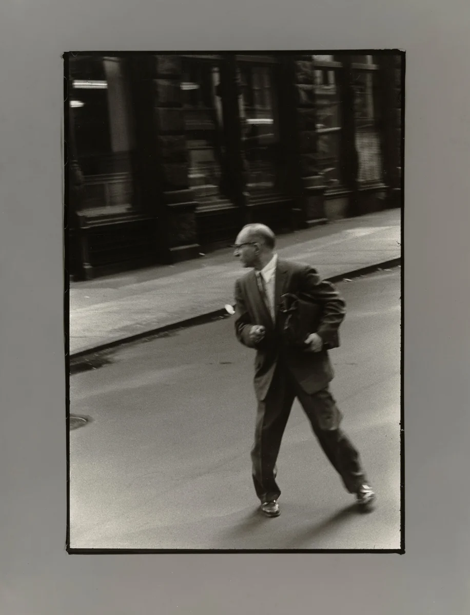 From the Bus, New York by Robert Frank, photograph, 1958
