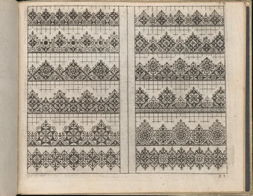 Newes Modelbuch in Kupffer (Page 62r) by Johann Sibmacher, book, 1604