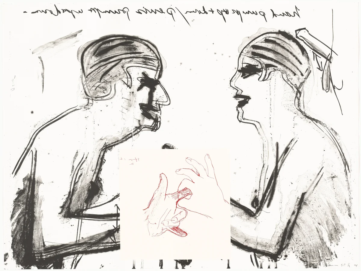 Untitled by Bruce Nauman, print, 1985-1994