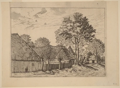 Farms by Lucas van Doetechum
Johannes van Doetechum the Elder
Master of the Small Landscapes, print, 1605