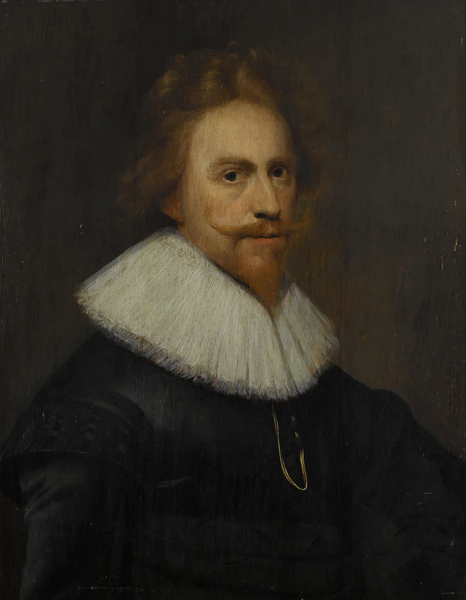 Self-Portrait by Wybrand de Geest, painting, 1629