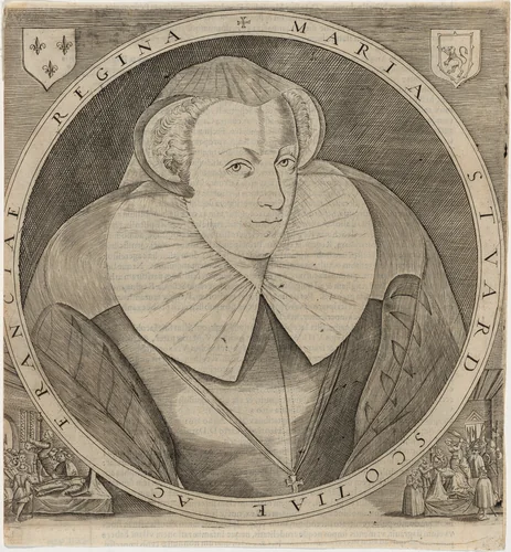 Mary, Queen of Scots by Unknown 19th Century, print, 1800-1899