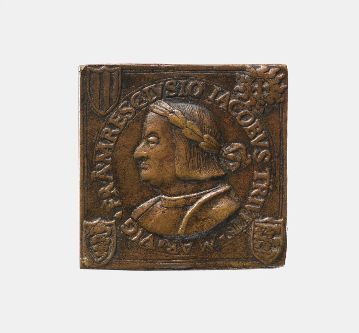 Giangiacomo Trivulzio 1441–1518, Marshal of France 1499, Marquis of Vigevano by Caradosso, metalwork, 1475-1527