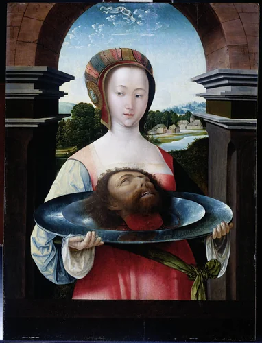 Salome with the Head of John the Baptist by Jacob Cornelisz van Oostsanen, painting, 1524