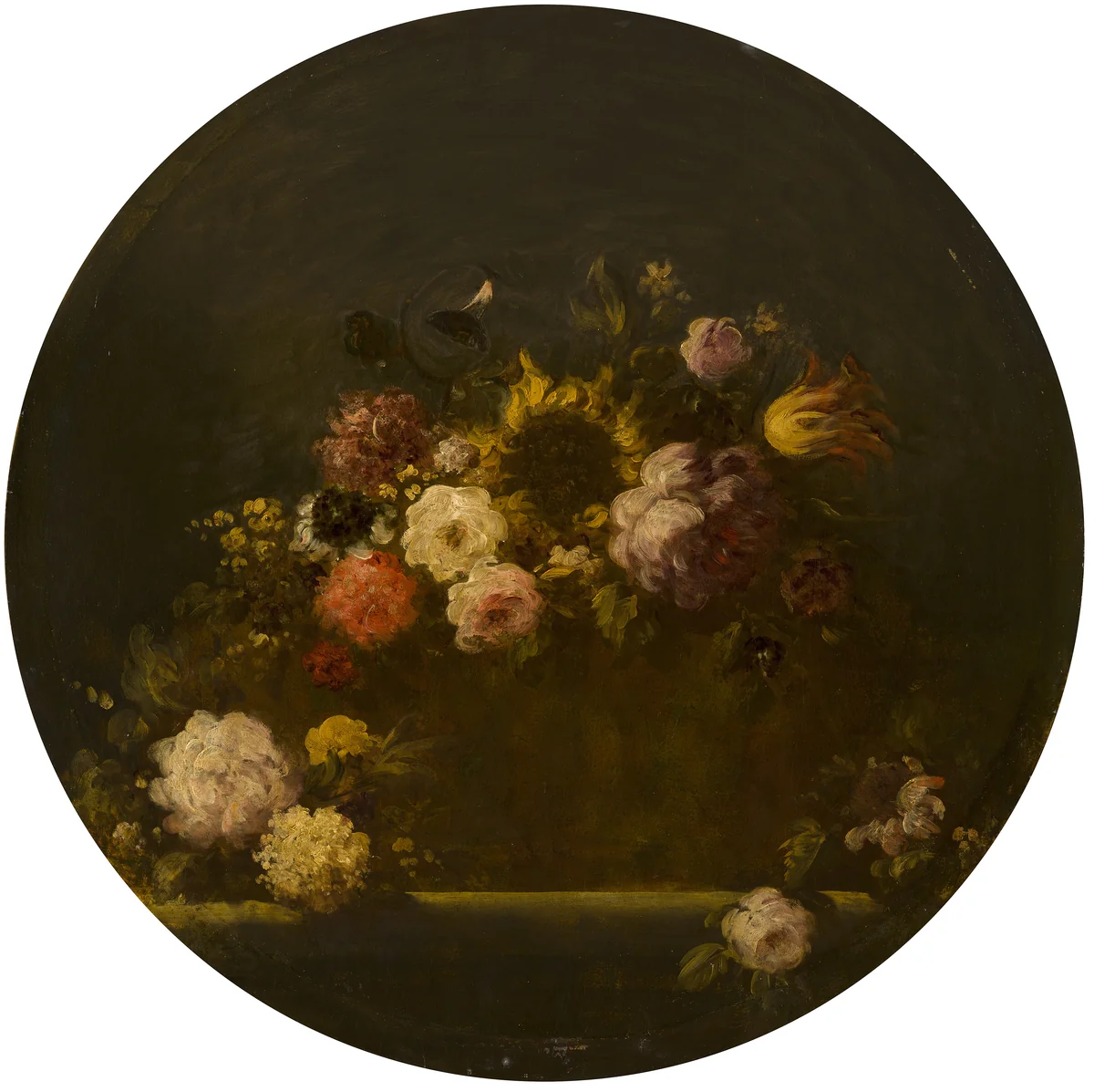 Flowers in a Vase by Giovanni Antonio Pellegrini, painting