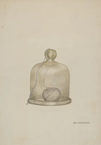 String Bowl by Paul Poffinbarger, index of american design, 1941