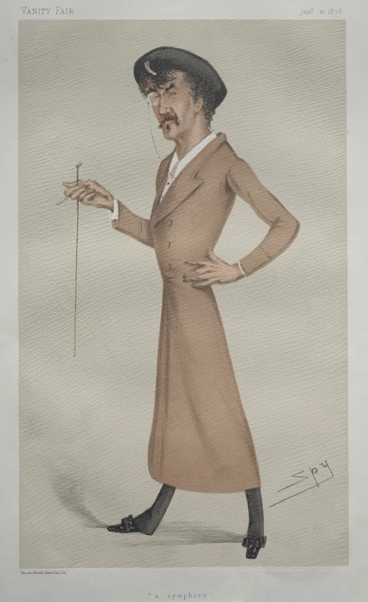 A Symphony (Whistler) by Leslie Matthew, print, 1878