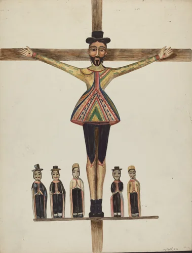 San Acacio by Margery Parish, index of american design, 1938