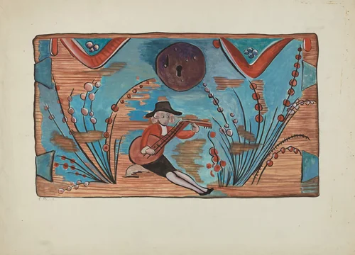 Small Chest by E. Boyd, index of american design, 1936