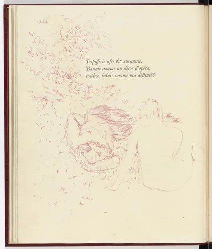 In-text plate (page 6) from Parallèlement (In Parallel) by Pierre Bonnard, illustrated book, 1900