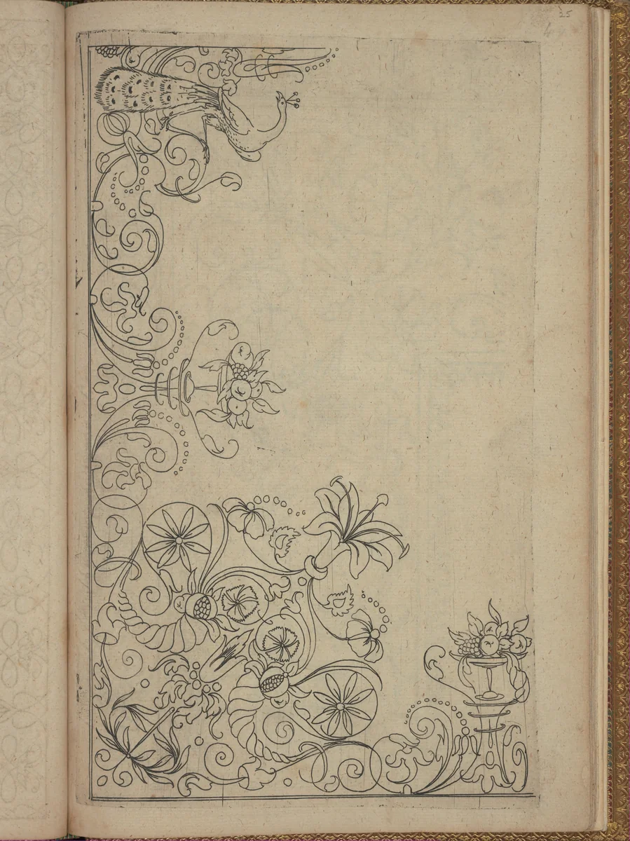 New Modelbüch (Page 25r) by Andreas Bretschneider, book, 1615
