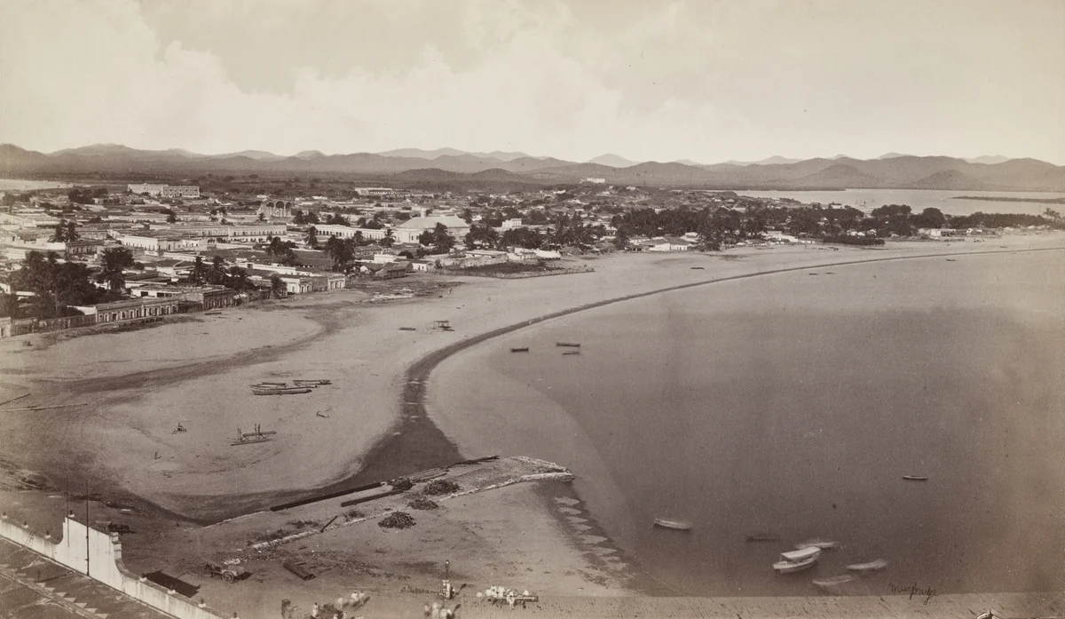 Mazatlan by Eadweard Muybridge, photograph, 1875