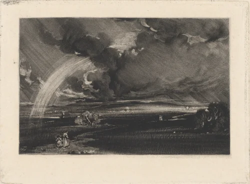 Departing Storm by David Lucas, print, 1829