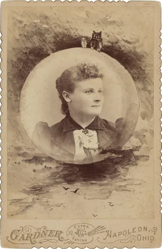 Portrait of a Woman by Gardner Studio, photograph, 1890-1899