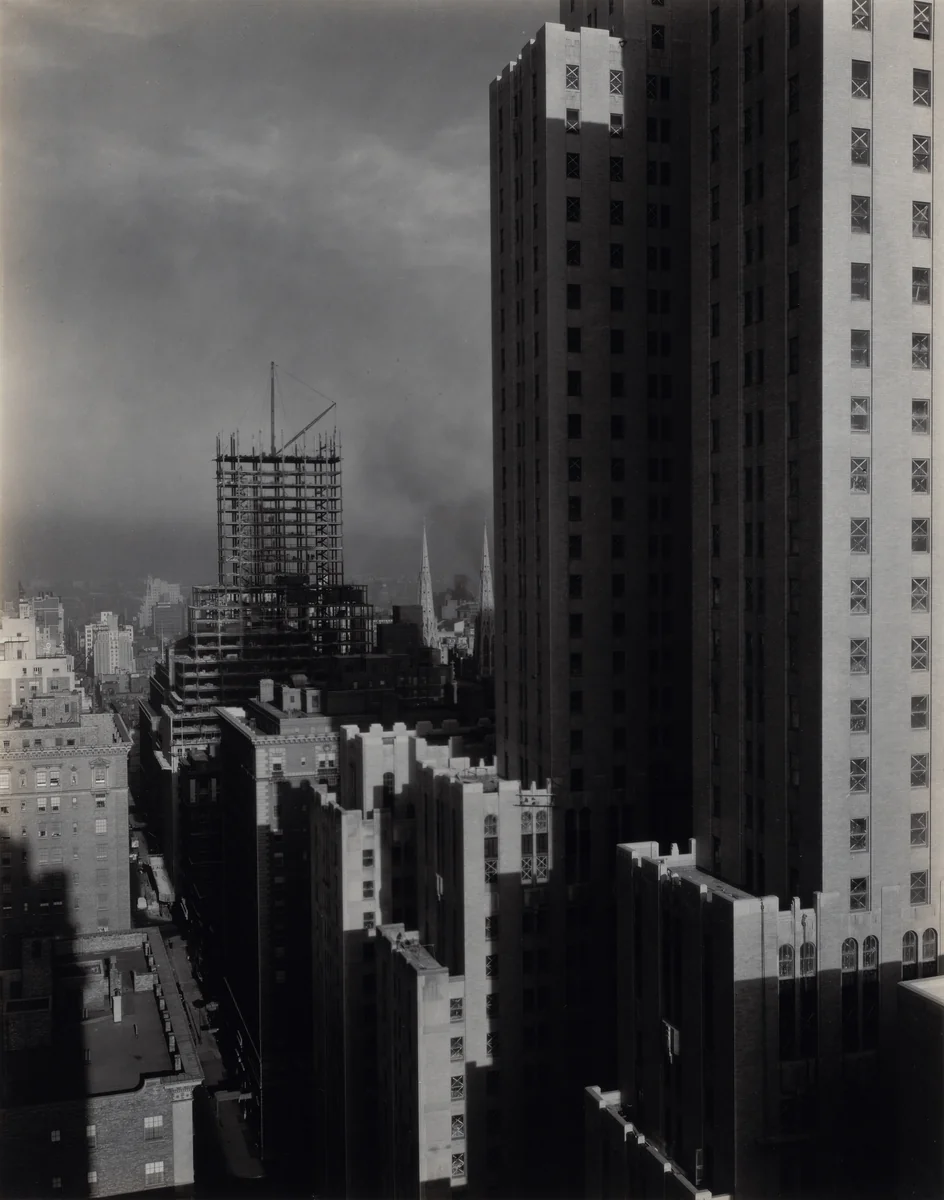 From My Window at the Shelton, West by Alfred Stieglitz, photograph, 1931