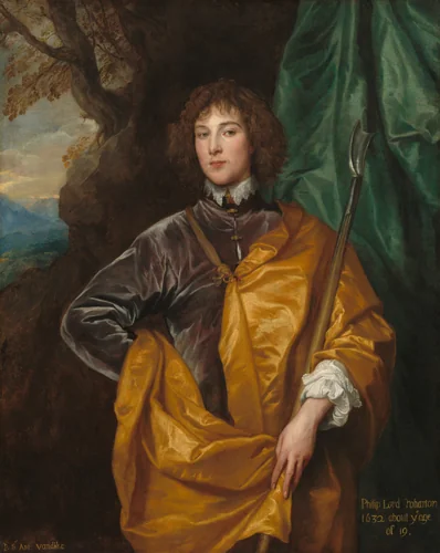 Philip, Lord Wharton by Anthony van Dyck, painting, 1632