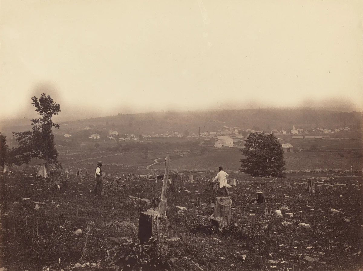 Waymart by Thomas H. Johnson, photograph, 1858-1868