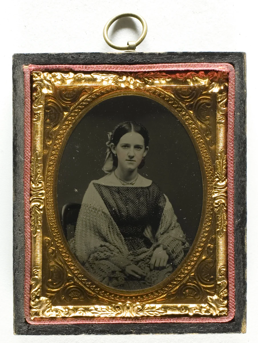 Untitled (Portrait of Seated Woman) by Artist Unknown, photograph, 1853-1899