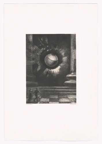 Vision from In the Dream (Dans le rêve) by Odilon Redon, print, 1879