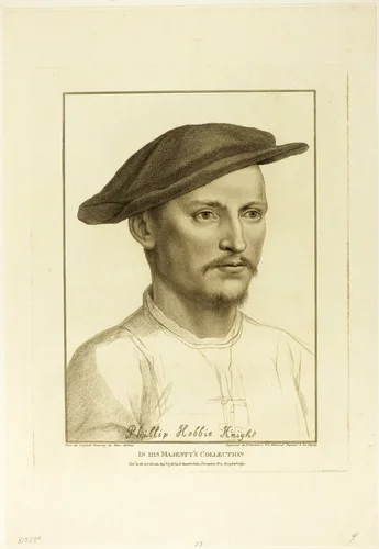 Sir Philip Hobby by Francesco Bartolozzi, print, 1796