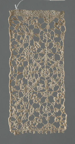 Fragment (Border) by Italy, textile, 1601-1625