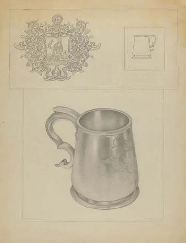 Silver Mug by Isidore Steinberg, index of american design, 1936