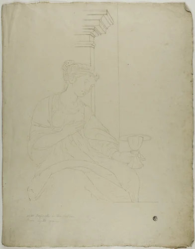Faith by Raffaello Sanzio, drawing, 1774