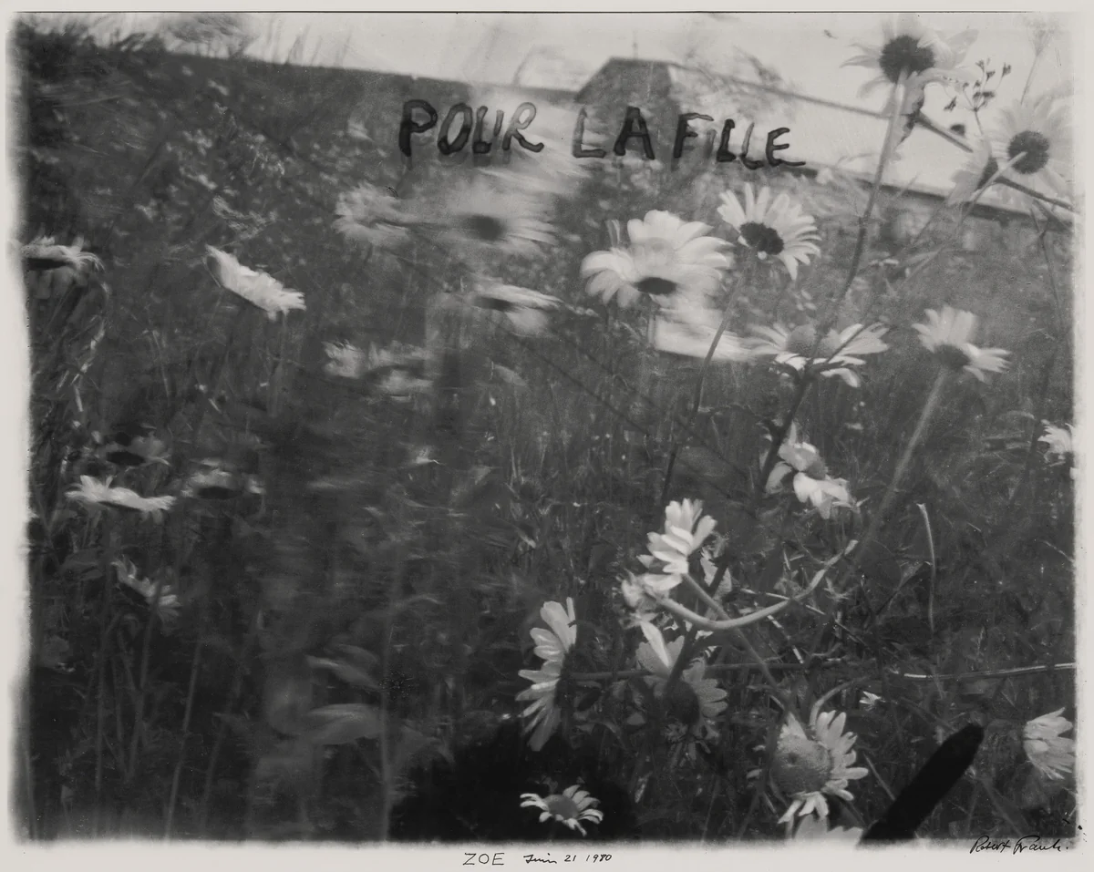 Zoe by Robert Frank, photograph, 1980