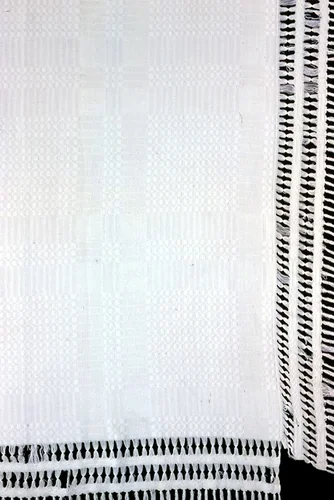 Coverlet by New England, textile, 1835-1840