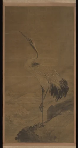 Crane by Unidentified Artist, painting, 1368-1644