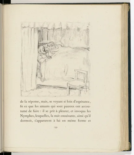 In-text plate (page 199) from Daphnis et Chloé by Pierre Bonnard, illustrated book, 1902