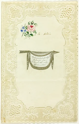 My Heart Beats Fondly (Valentine) by Joseph Addenbrooke, other, 1850-1859