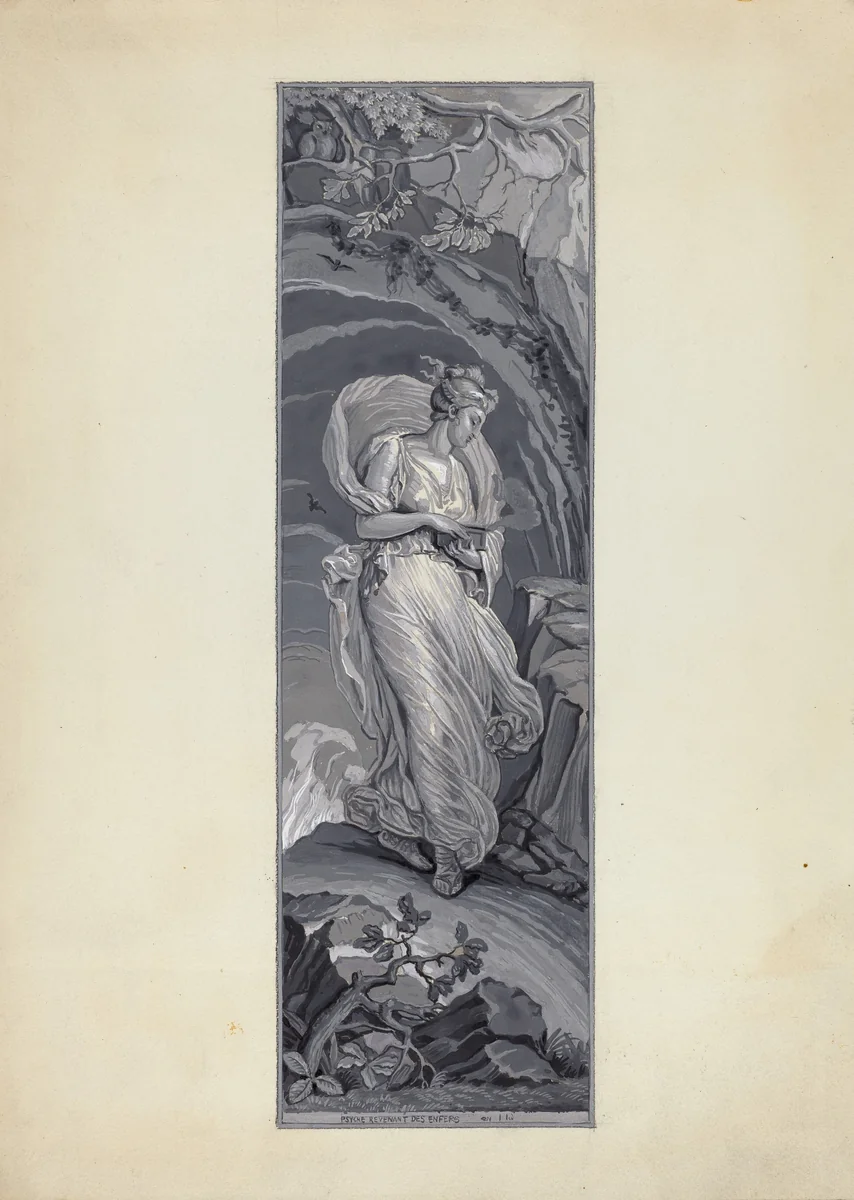 Wall Paper by M. Rosenshield-von-Paulin, index of american design, 1937