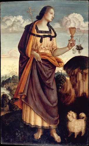 The Theological Virtues: Faith, Charity, Hope by Italian Painter, painting, 1495-1505