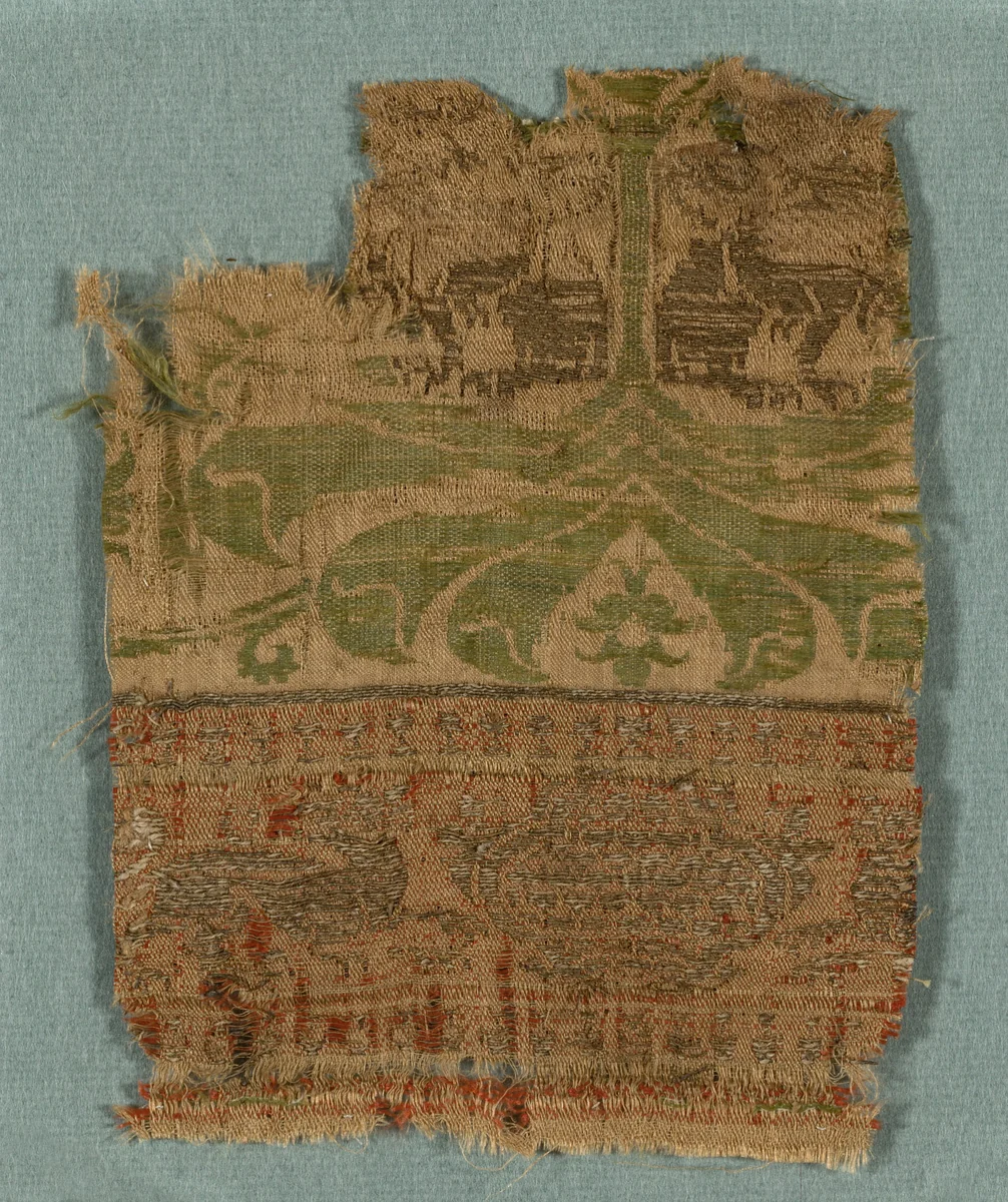 Fragment by Italy or Spain, textile, 1325-1375
