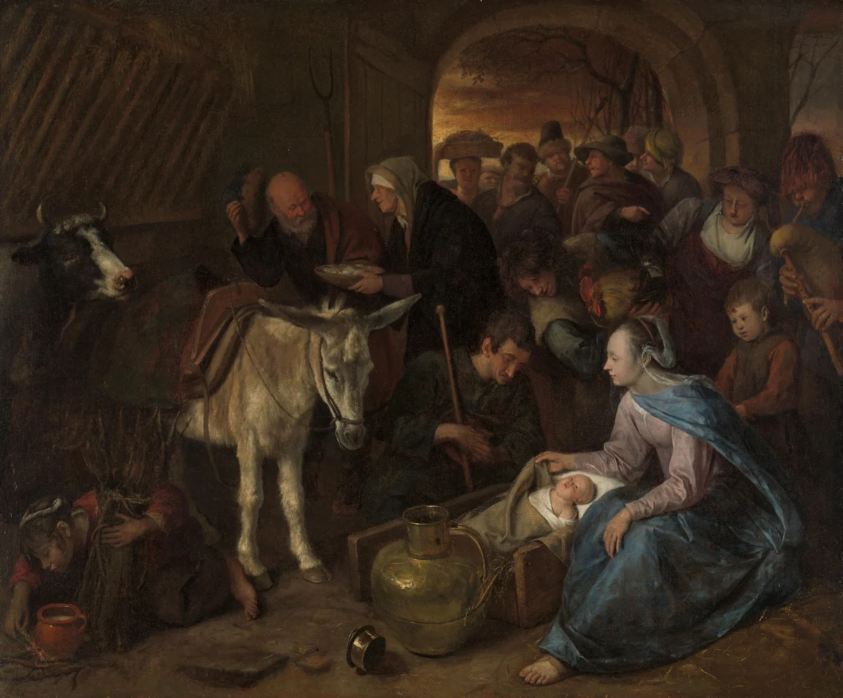 Untitled by Jan Steen, painting, 1660-1679